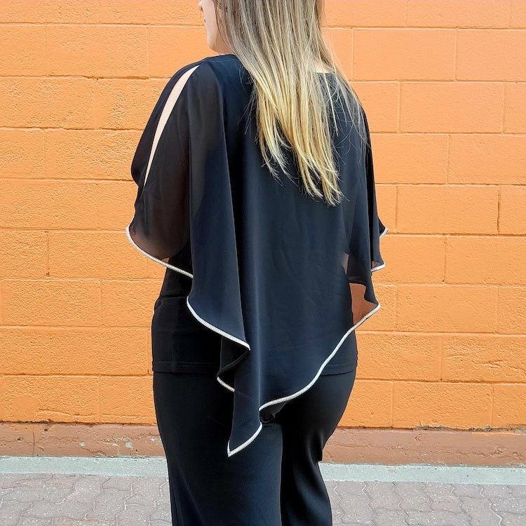 Túnica Poncho En Capas