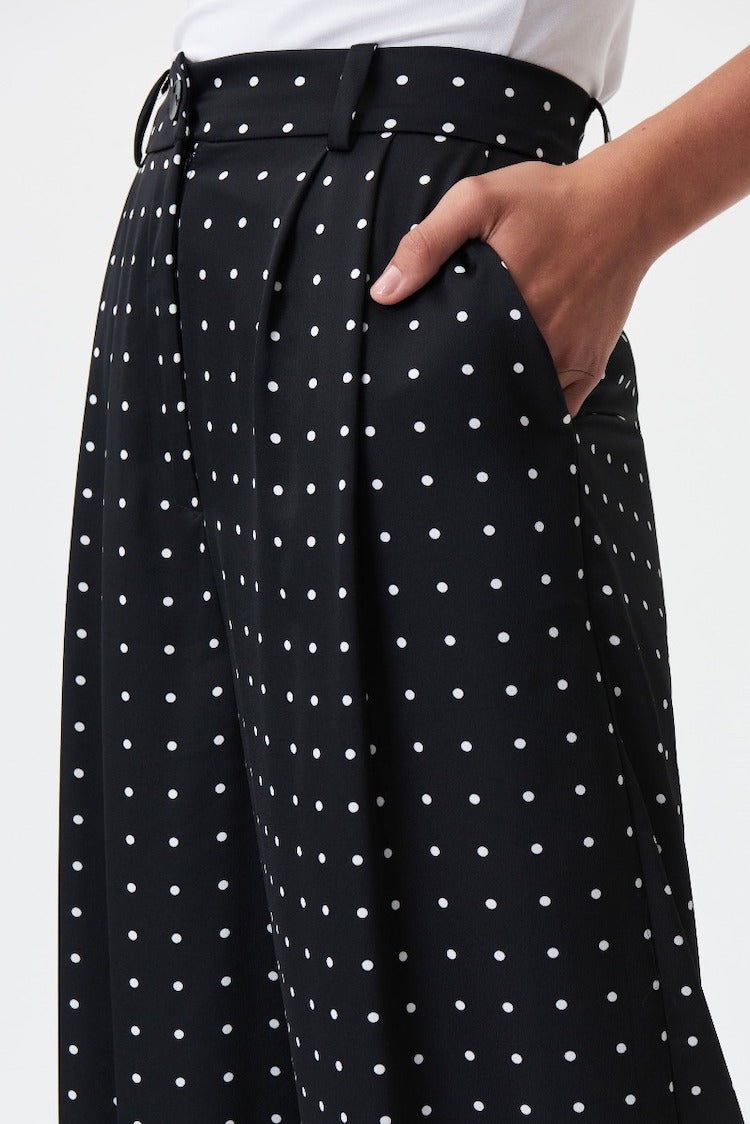 Pantalon à pois