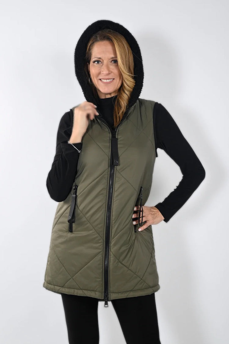 Hooded Puffer Vest