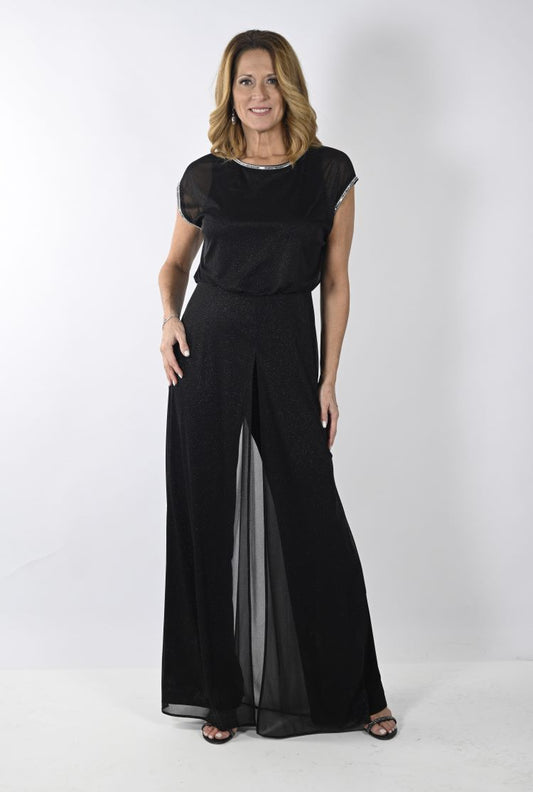 Formal Chiffon Jumpsuit