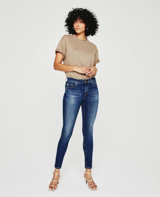 Farrah - Jean skinny taille haute à la cheville