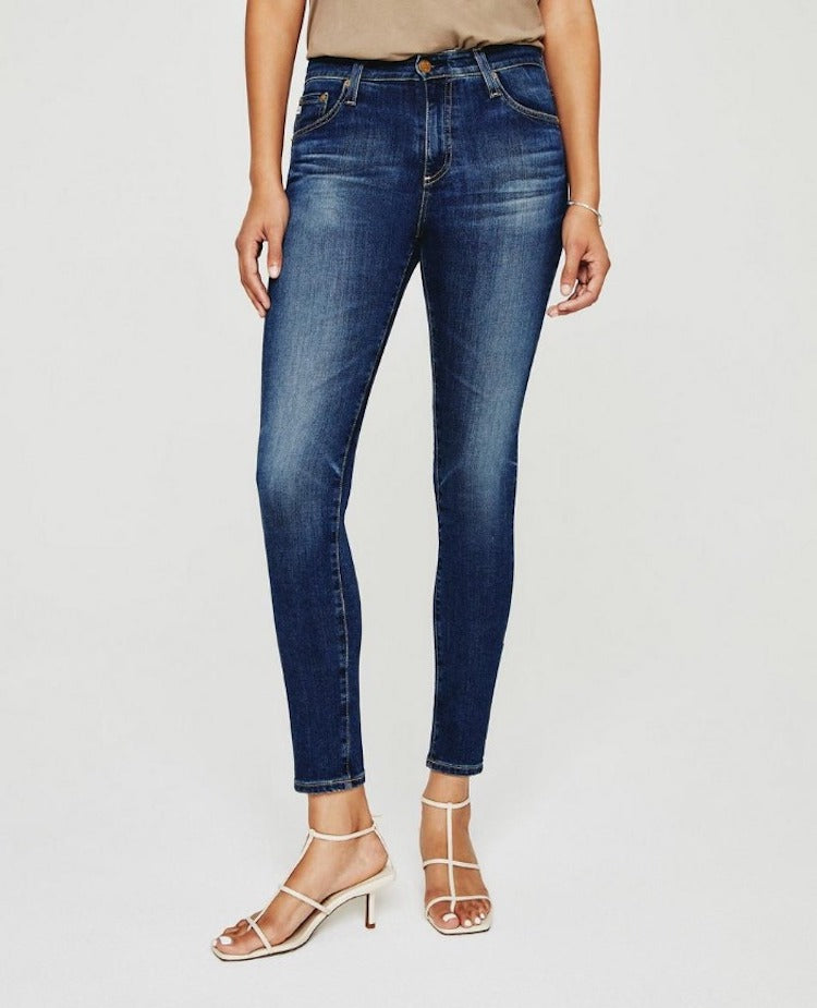 Farrah High Rise Skinny Ankle Jeans