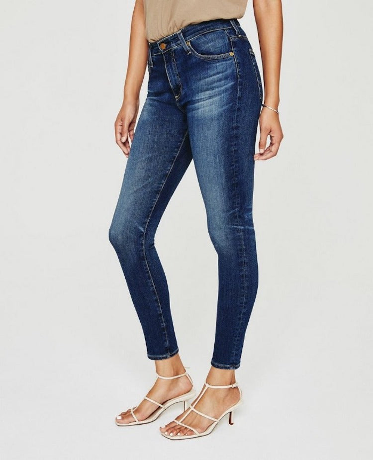 Farrah High Rise Skinny Ankle Jeans