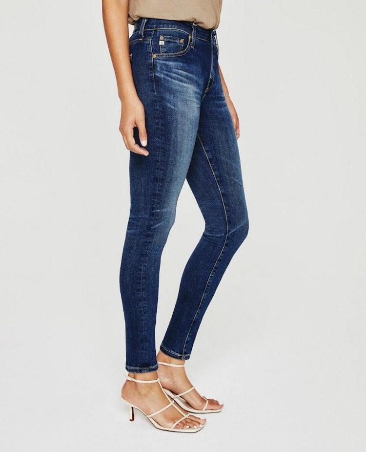 Farrah High Rise Skinny Ankle Jeans