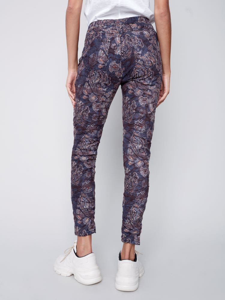 Pantalon de jogging froissé 