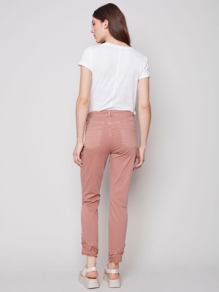 Frayed Ankle Pant