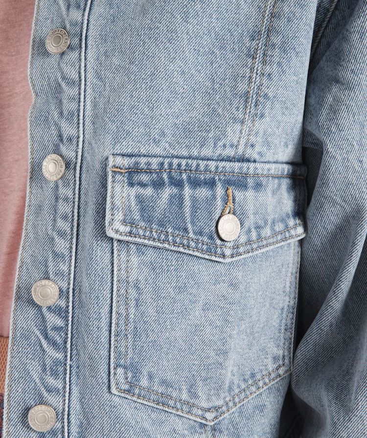 Veste en jean avec poches