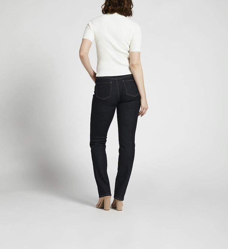 Ruby Mid Rise Straight Leg Jeans