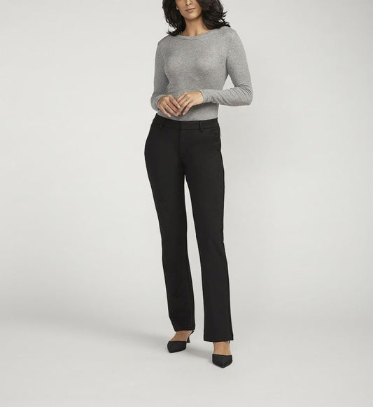 Jag Style: J2930325 black dress pants front view 