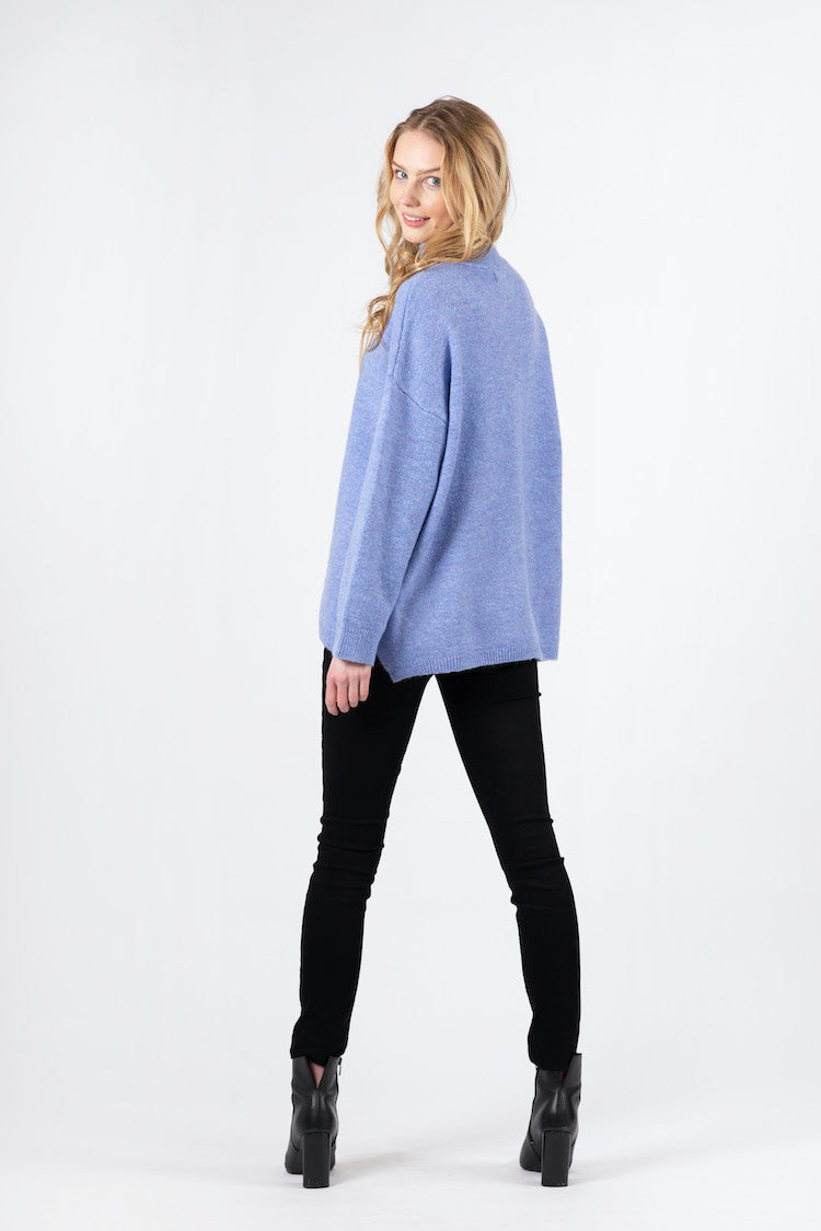 Tulu Oversize Mock Neck Sweater