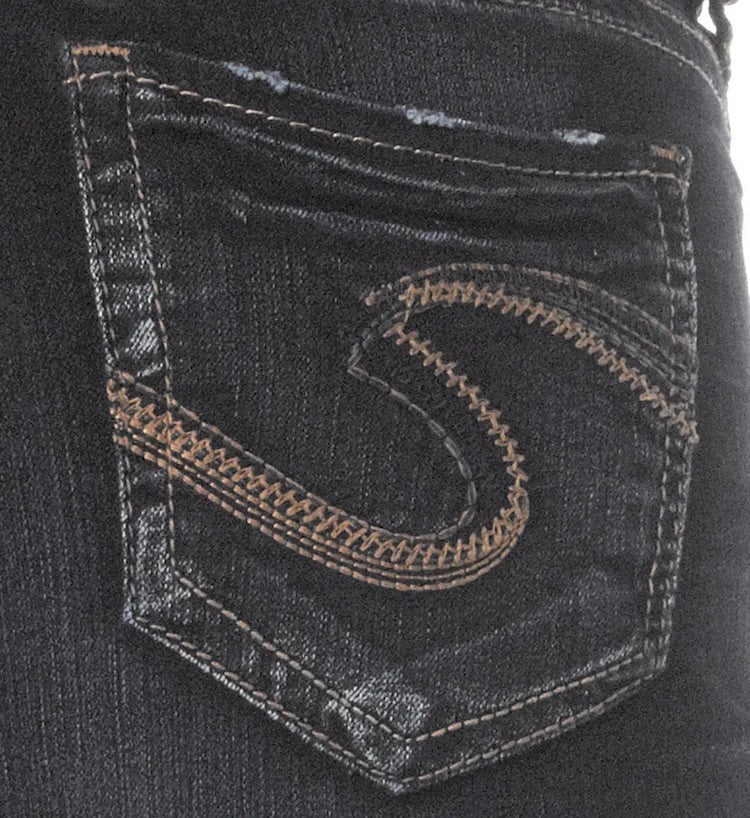 Suki Mid Rise Straight Jeans