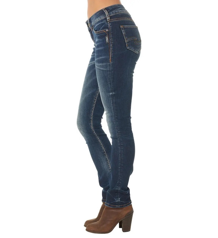 Suki Mid-Rise Slim Jeans