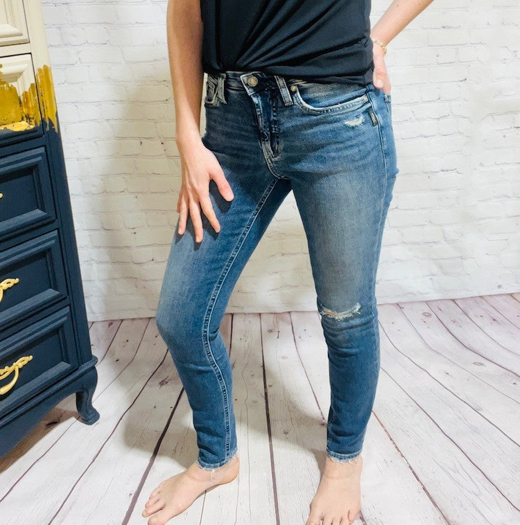 Most Wanted Mid Skinny Jeans