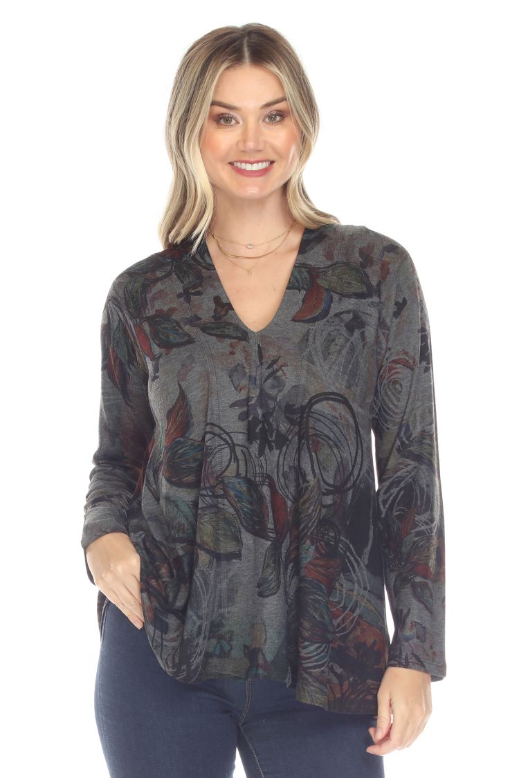 Windy Fall Long Sleeve Tunic