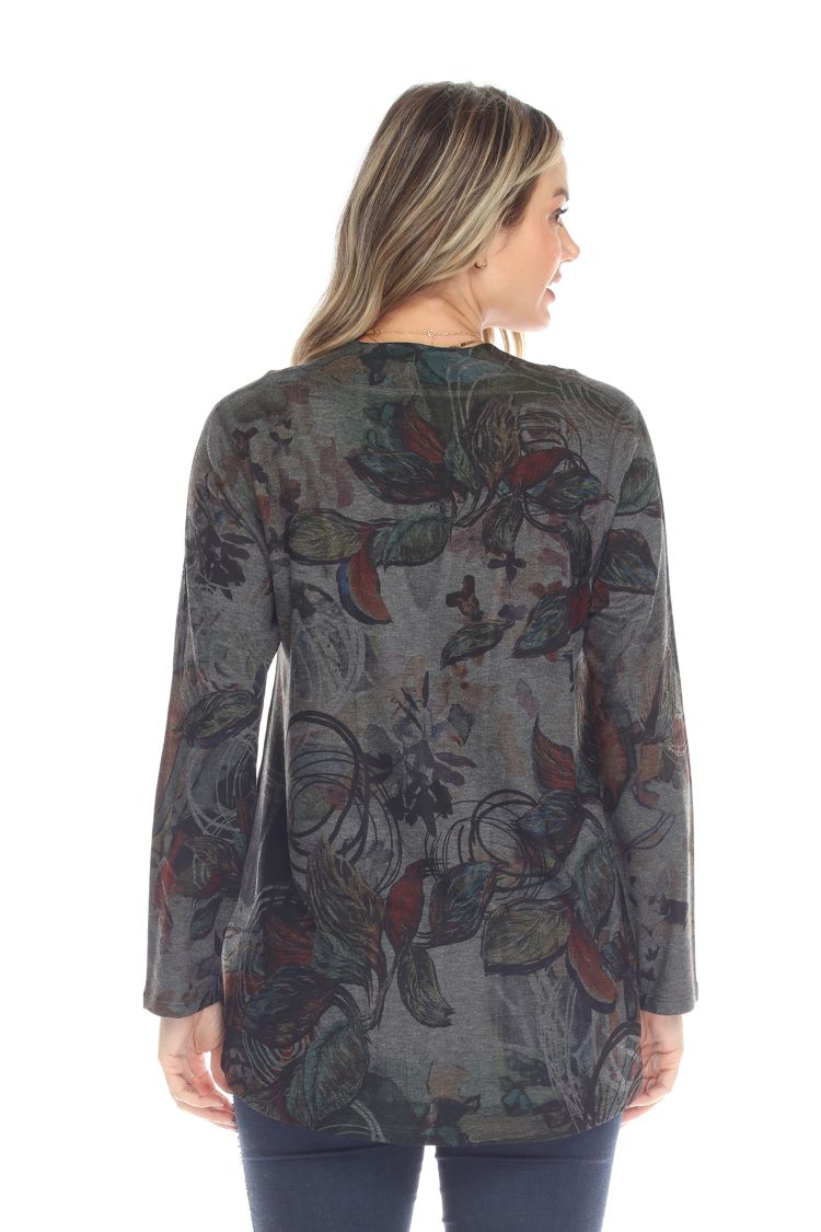 Windy Fall Long Sleeve Tunic