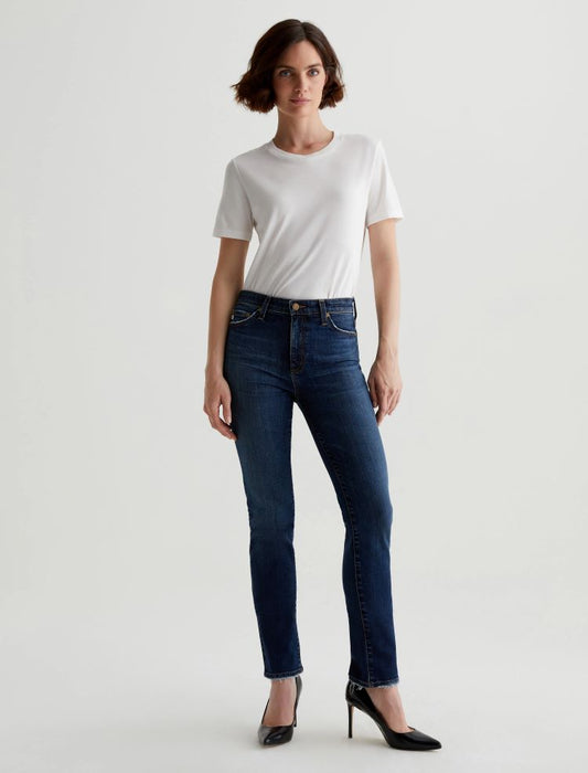 Mari Extended Slim Straight Jeans