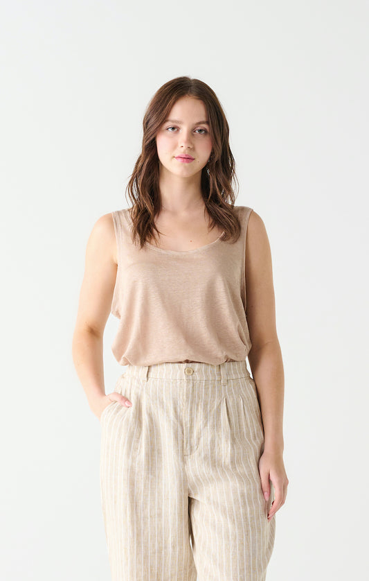 Linen Tank Top