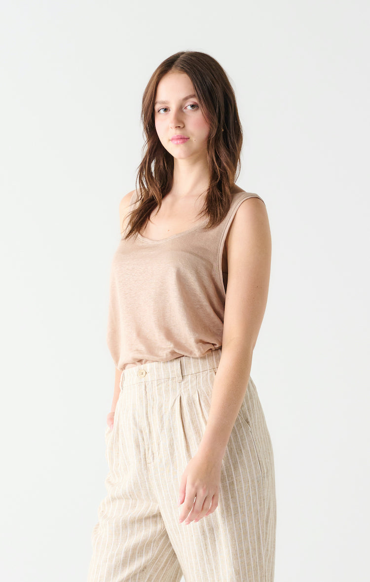 Linen Tank Top