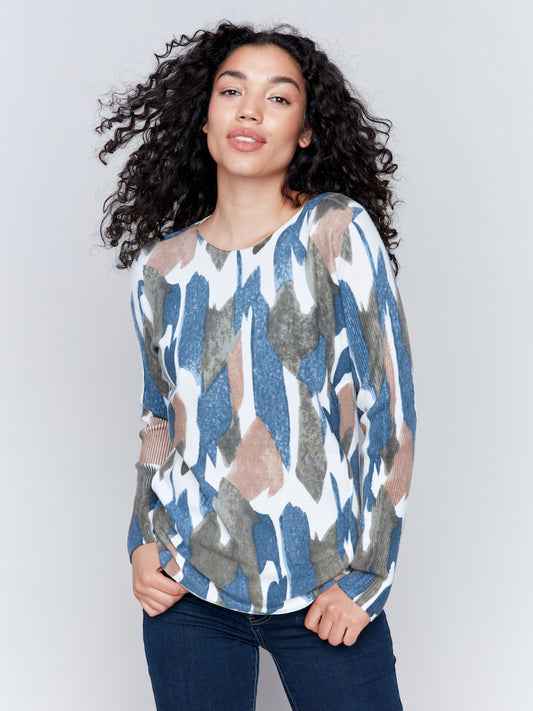 Print Long Sleeve Shirt