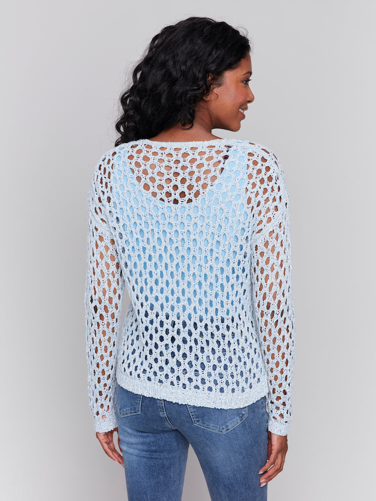 Crochet Long Sleeve Top