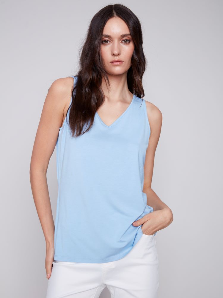 Camisole réversible en bambou