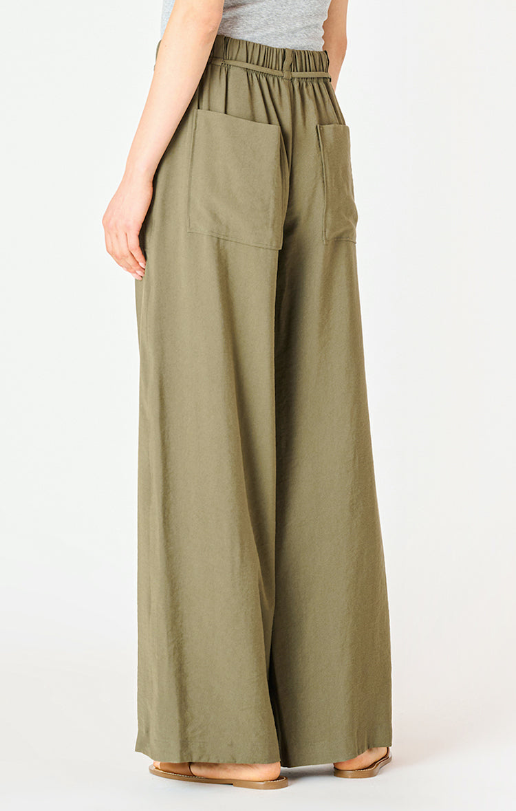 Wide Leg Drawstring Pants