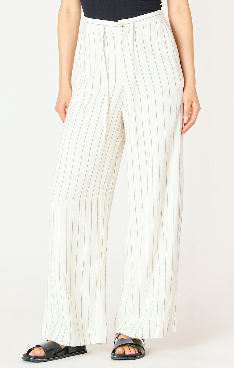 Wide Leg Elastic Waist Pants