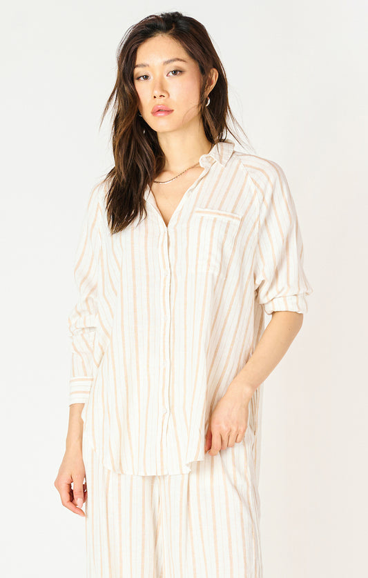 Stripe Button Up Shirt