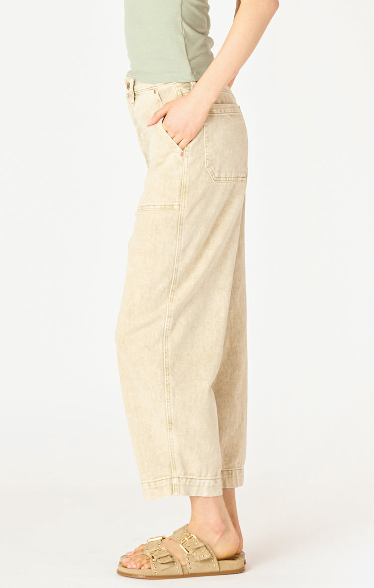 High Rise Straight Leg Ankle Jeans