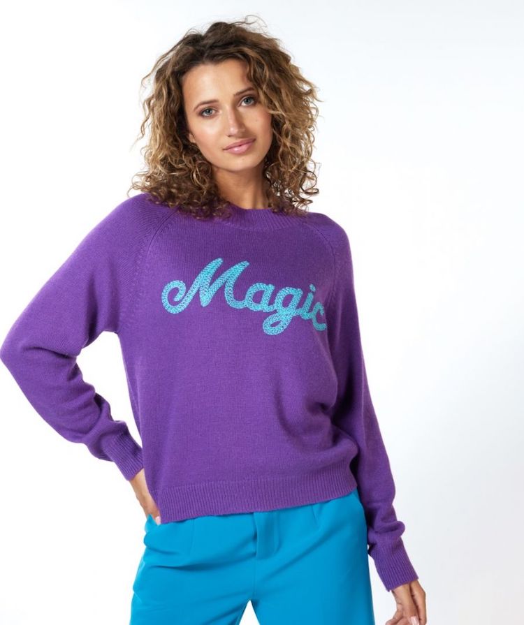 Pull Magique Intarsia