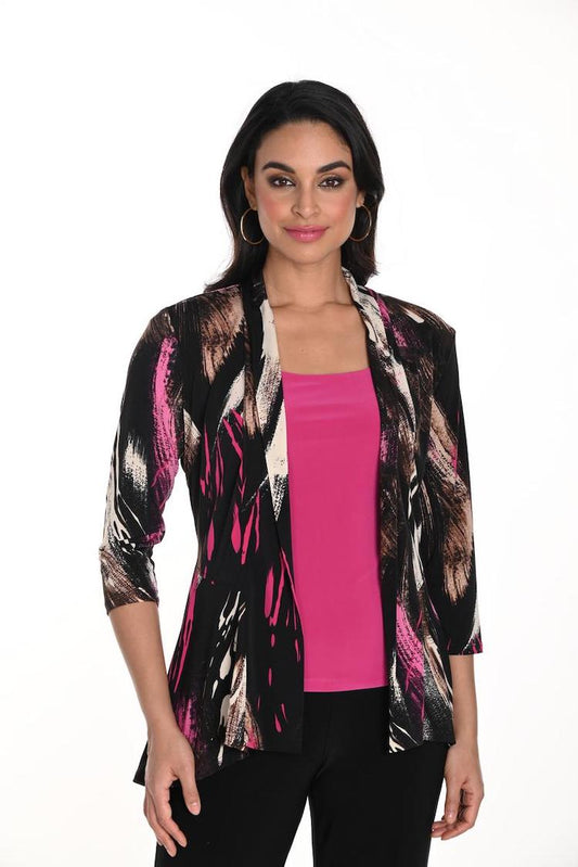 Abstract Print Blazer