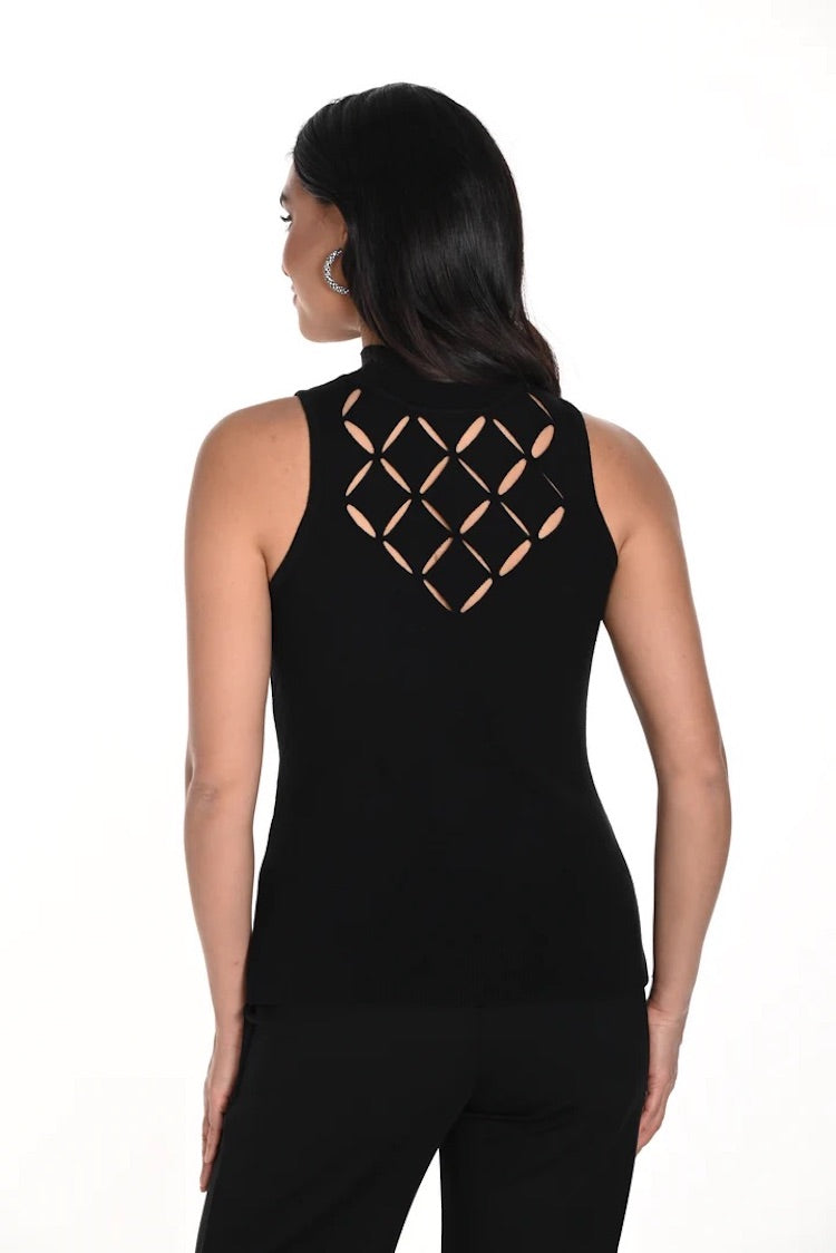 Sleeveless Cut-Out Top