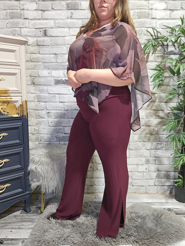 Wide Leg Trousers For Formal Occasion