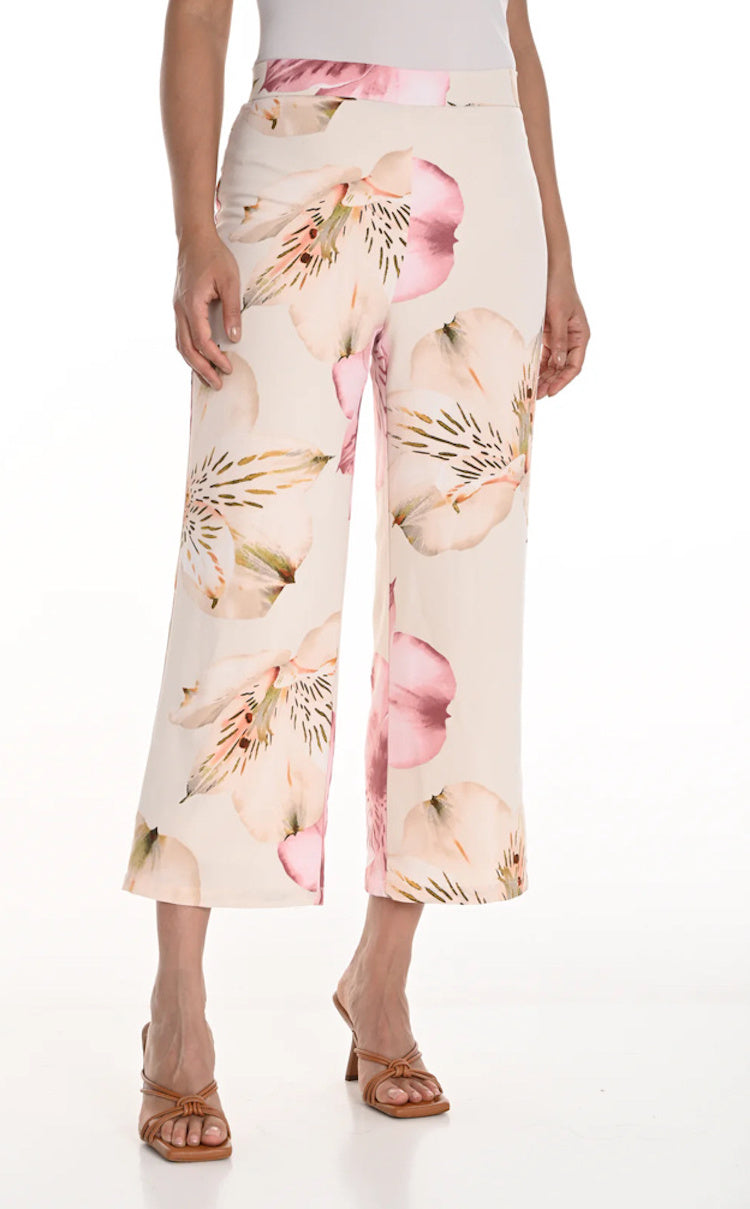 Floral Cropped Trousers