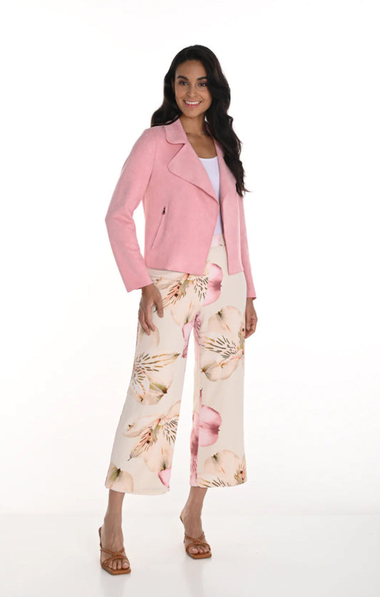 Floral Cropped Trousers