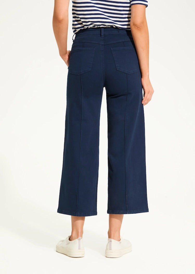 Suzanne Wide Crop Denim