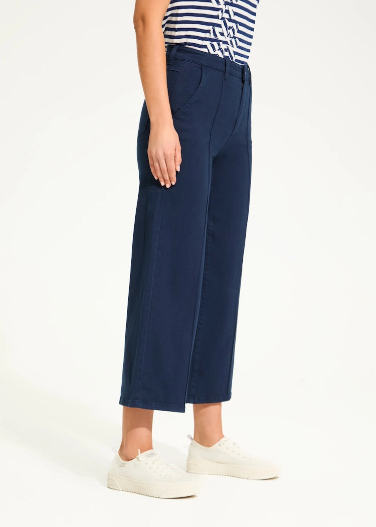 Suzanne Wide Crop Denim