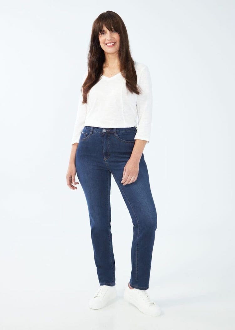 Suzanne Relaxed Slim Leg Supreme Denim