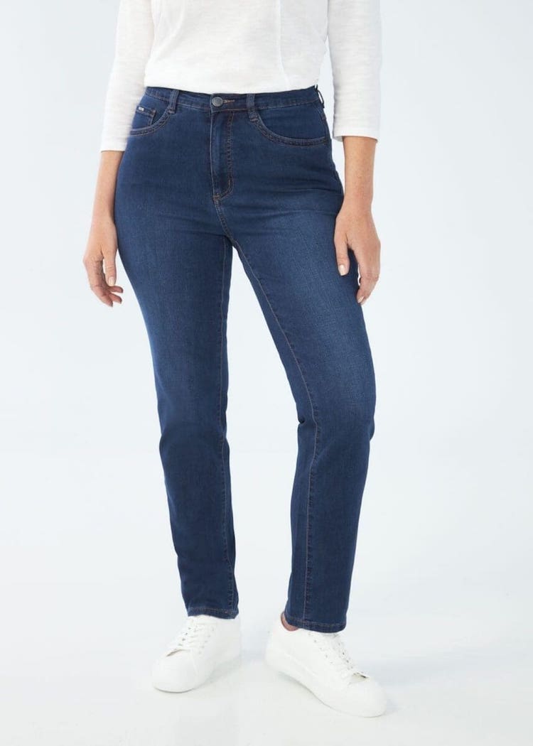 Suzanne Relaxed Slim Leg Supreme Denim