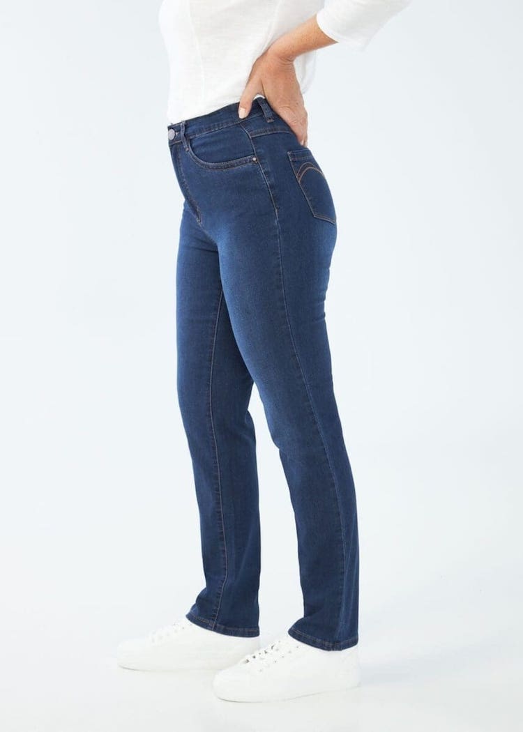 Suzanne Relaxed Slim Leg Supreme Denim