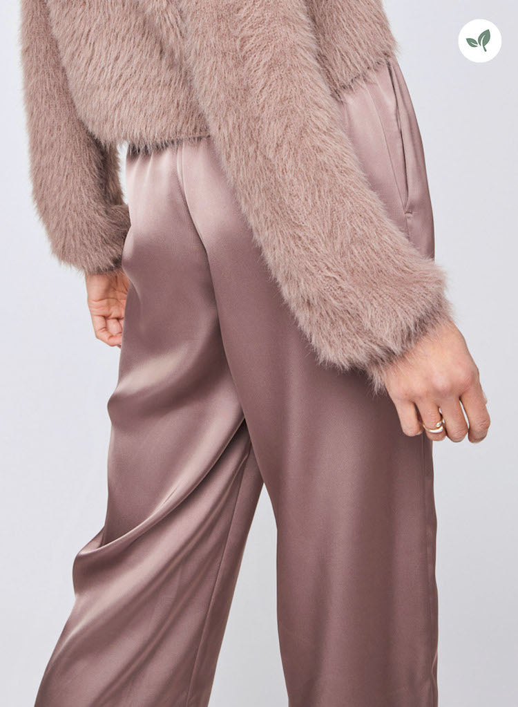 Millicent Satin Wide Leg Pants