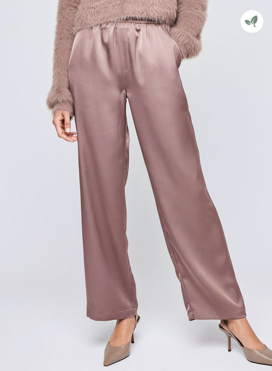 Millicent Satin Wide Leg Pants