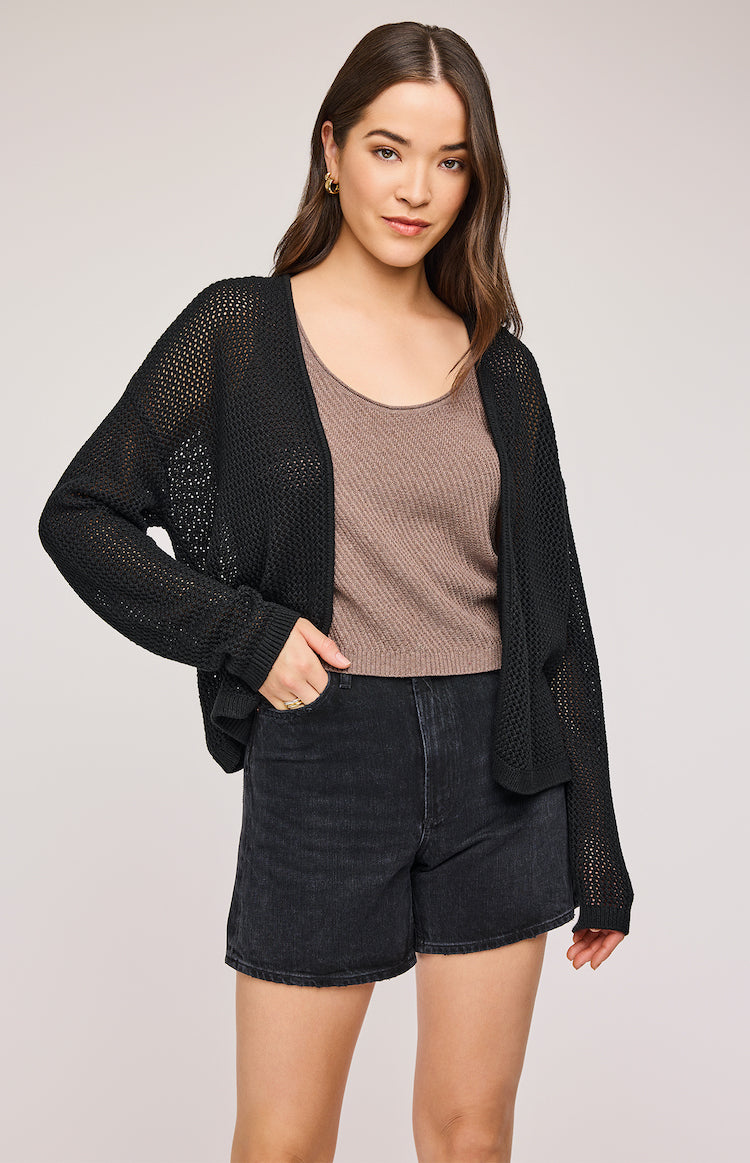 Toledo Open Knit Cardigan