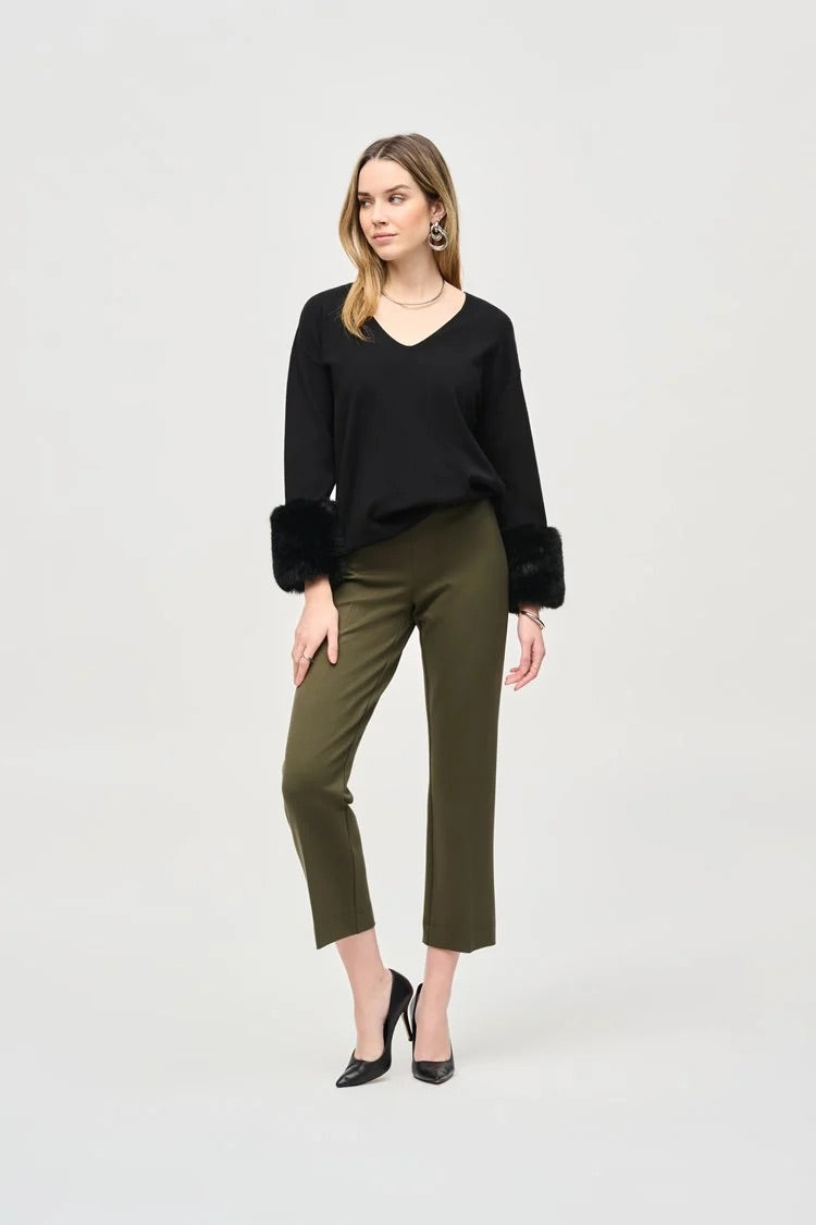 High-rise Wide-fit Trousers