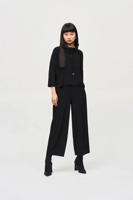 Cowl Neck Casual Jumpsuit