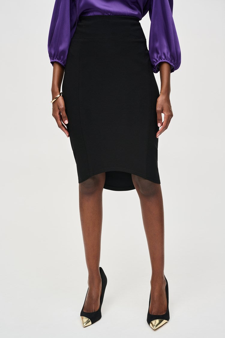 High Rise Bodycon Midi Skirt