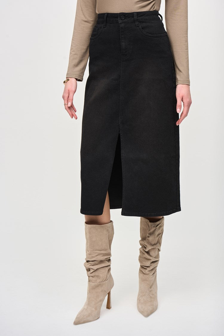 High-rise Midi Pencil Skirt