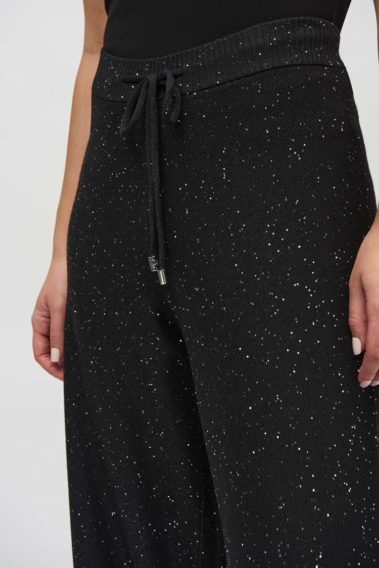 Wide Leg Sparkly Trousers