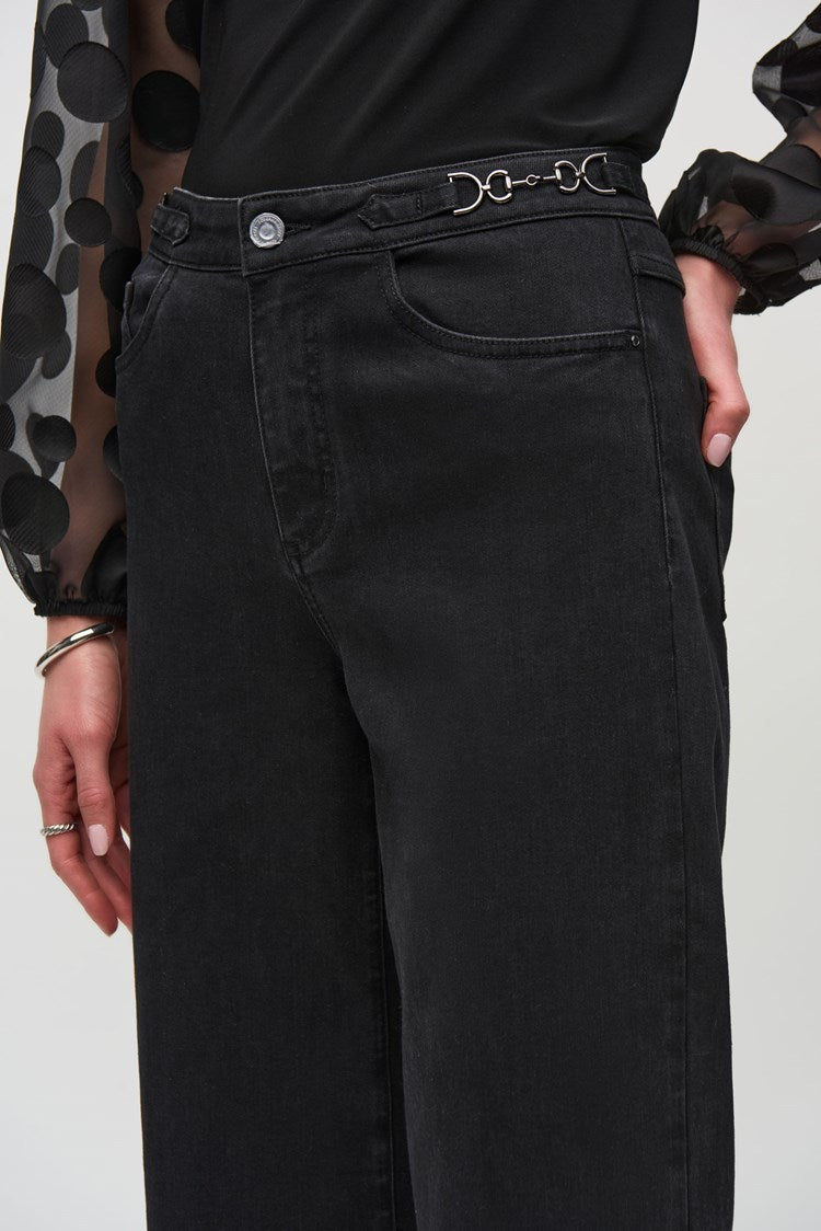 Wide Leg Jeans With Pockets