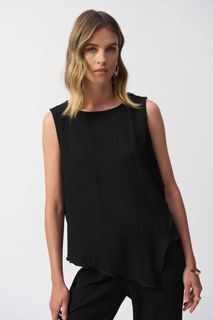 Asymmetrical Sleeveless Pullover